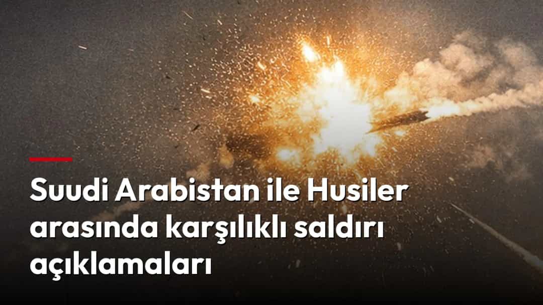Riyad semalarında hava savunma sisteminin önlediği füze ve patlama, ön planda askerler.