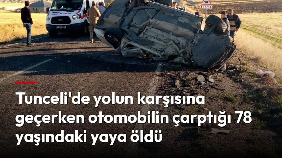 Kırsal bir yolda devrilmiş otomobilin yanında ambulanslar ve olay yerindeki kişiler görülüyor.