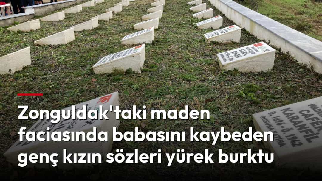 Maden faciasında hayatını kaybedenlerin mezarlarının bulunduğu mezarlık
