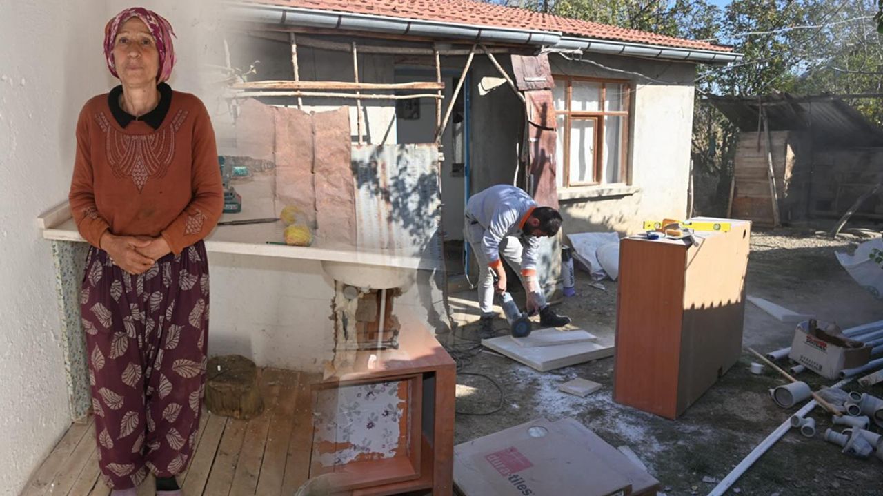 Çatlı'lı Keziban'ın yüzü güldü görseli