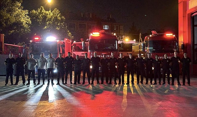Başkan Altay: “İtfaiye Ekiplerimiz Bursa’daki Yangın Söndürme Çalışmalarına Destek İçin Gece Yola Çıktı” görseli