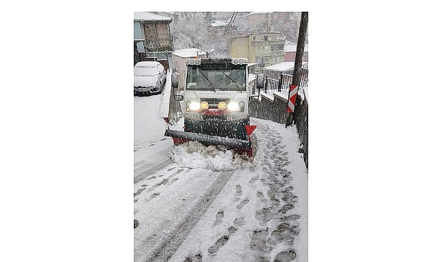 Osmangazi’nin Yüksek Kesimlerinde Kar Mesaisi görseli