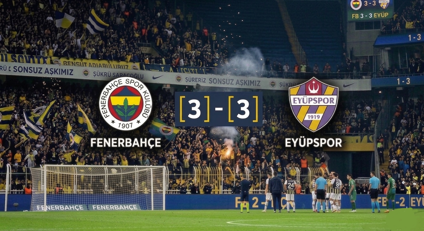 Eyüpspor Fenerbahçe Deplasmanında Hayata Tutundu görseli