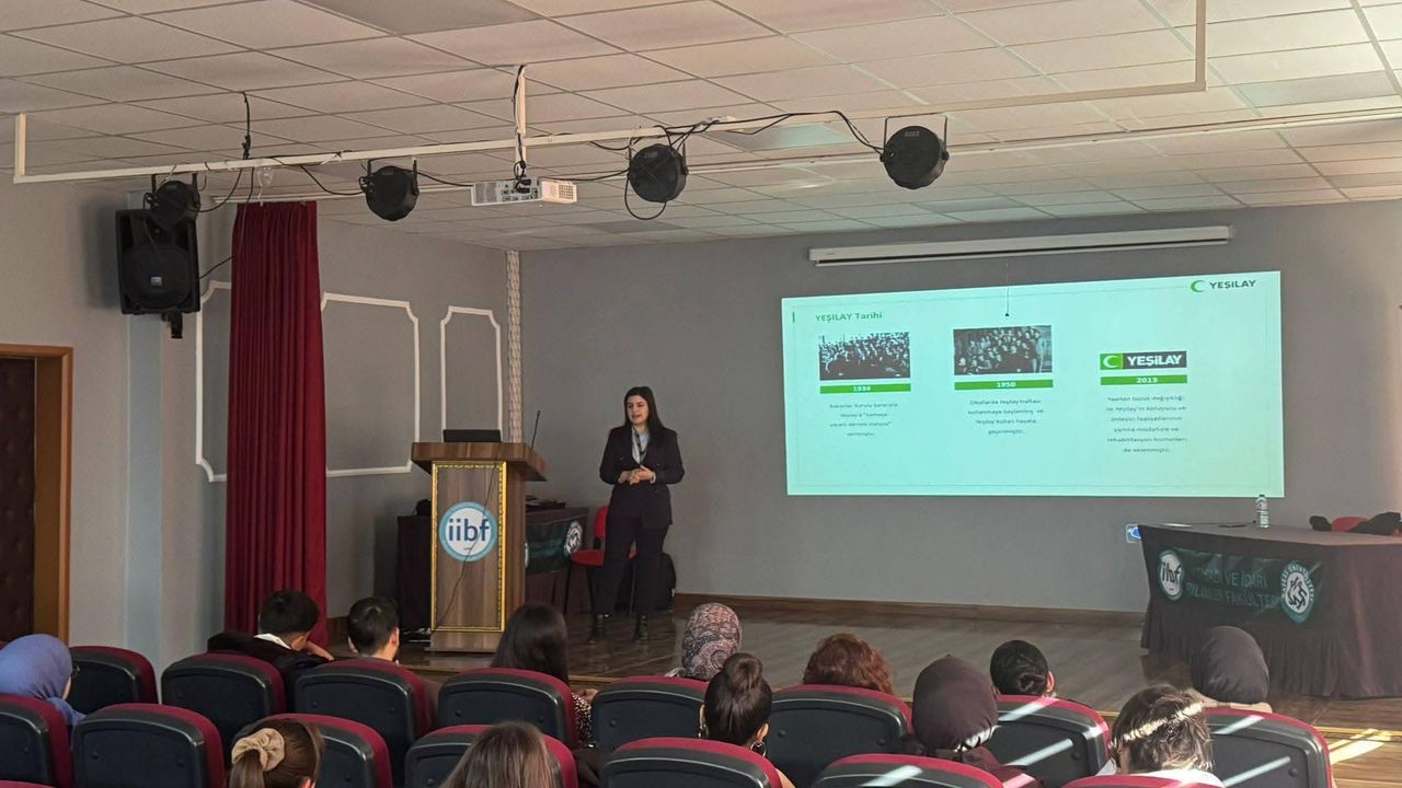 Yeşilay’dan geleceğin sosyal hizmet uzmanlarına ‘Bağımlılıkla Mücadele’ eğitimi görseli