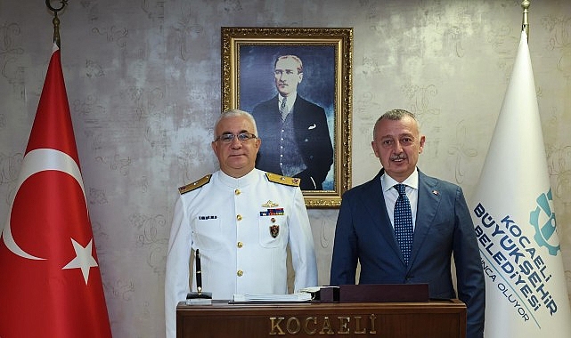 Garnizon Komutanı'ndan Başkan Büyükakın'a iadei ziyaret görseli