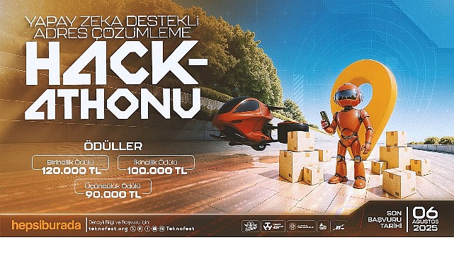 TEKNOFEST Yapay Zeka Destekli Adres Çözümleme Hackathon Yarışması Başvuruları Devam Ediyor görseli