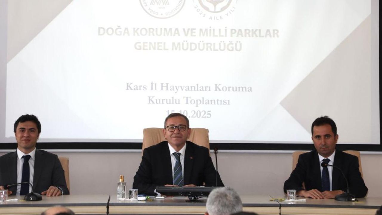 İl Hayvanları Koruma Kurulu Toplantısı Vali Ziya Polat başkanlığında gerçekleştirildi görseli