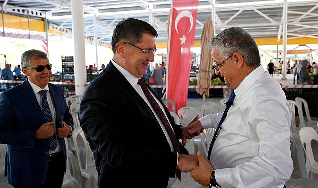 Tekirova kapalı pazar yeri açıldı görseli