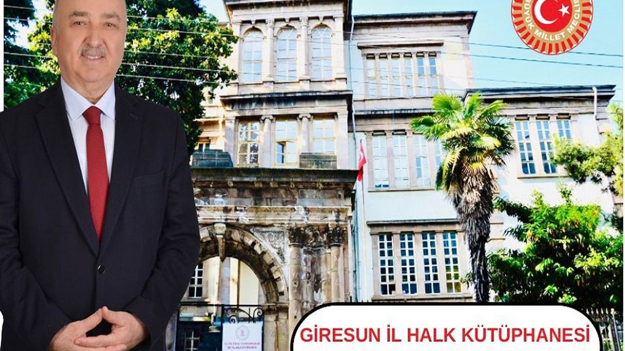 Giresun İl Halk Kütüphanesine kavuşuyor görseli