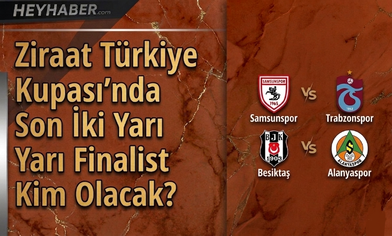 Ziraat Türkiye Kupası'nda Son İki Yarı Finalist Kim Olacak? görseli