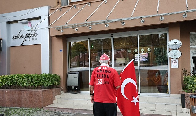 52 yıllık milli sevdaya Büyükşehir'den sıcak ağırlama görseli