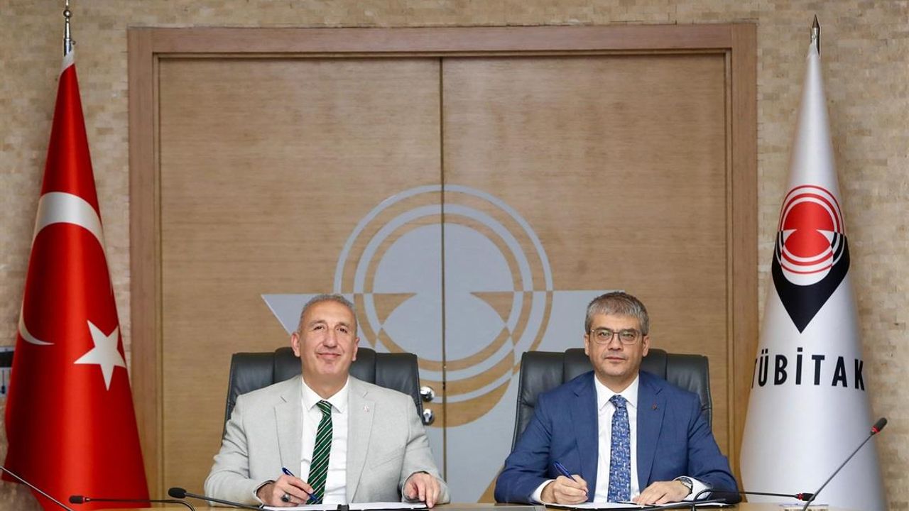 TÜBİTAK iş birliğindeki projenin Protokol İmza Töreni gerçekleştirildi görseli