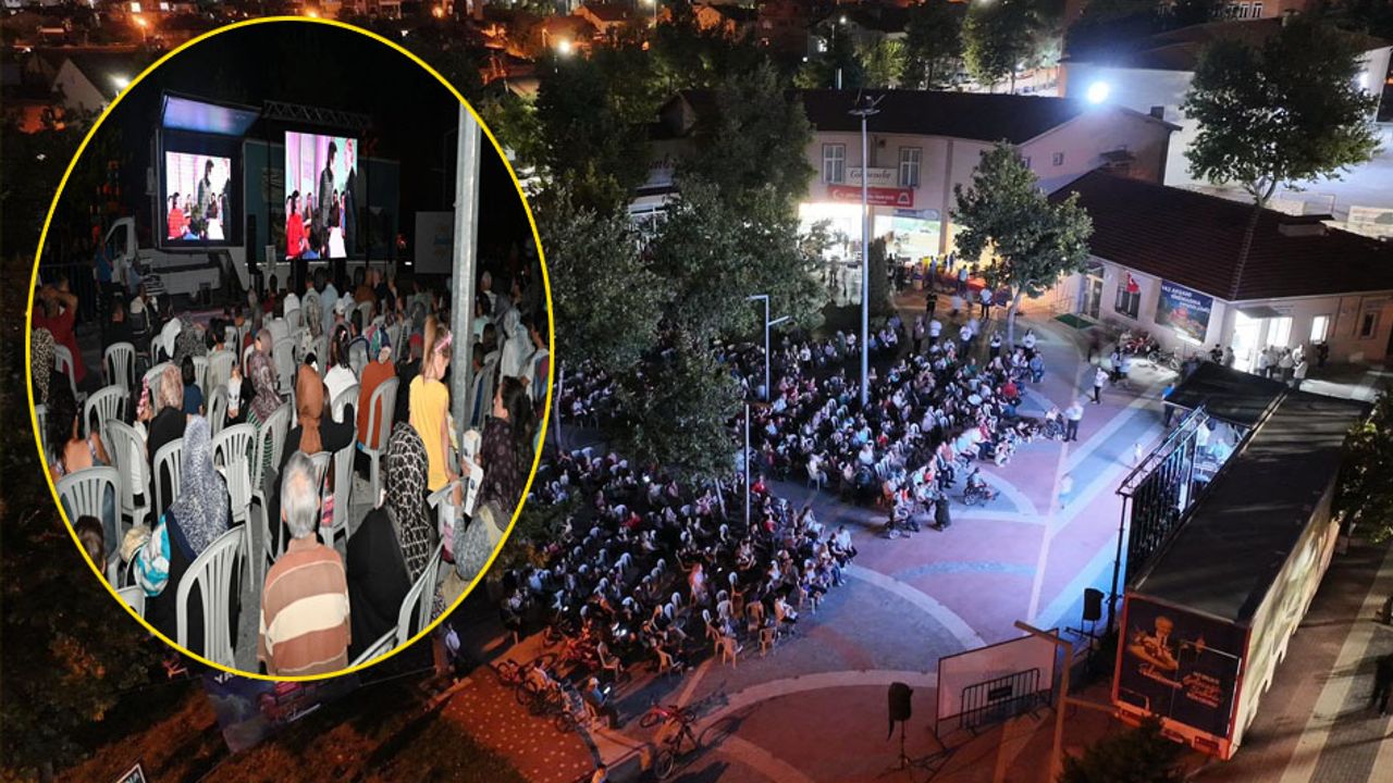 Yaz akşamları sinemasının adresi bu kez Halife Sultan ve Gülevler oldu görseli