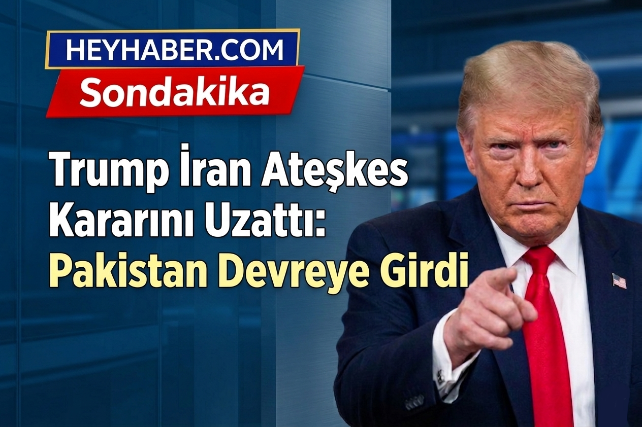 Trump İran Ateşkes Kararını Uzattı: Pakistan Devreye Girdi görseli