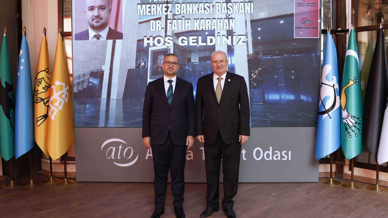 Merkez Bankası Başkanı ATO'da görseli