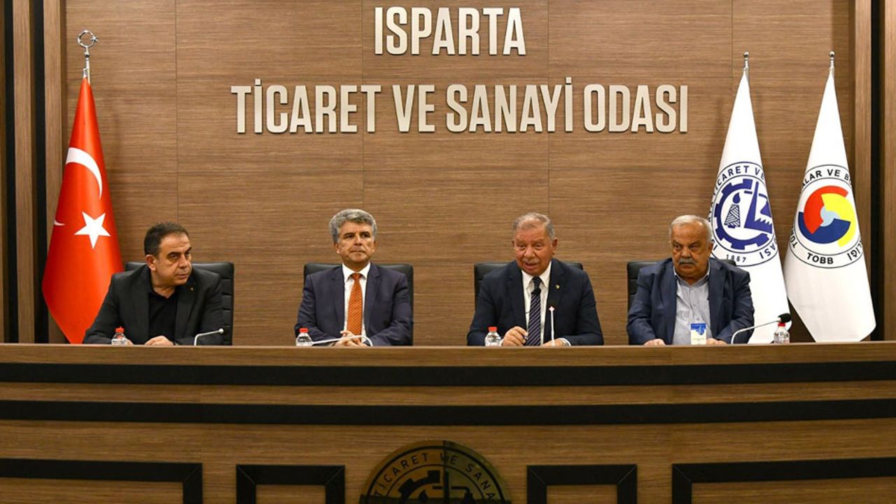 ITSO Başkanı Çelik: “Isparta için çözüm üreten bir oda olduk” görseli