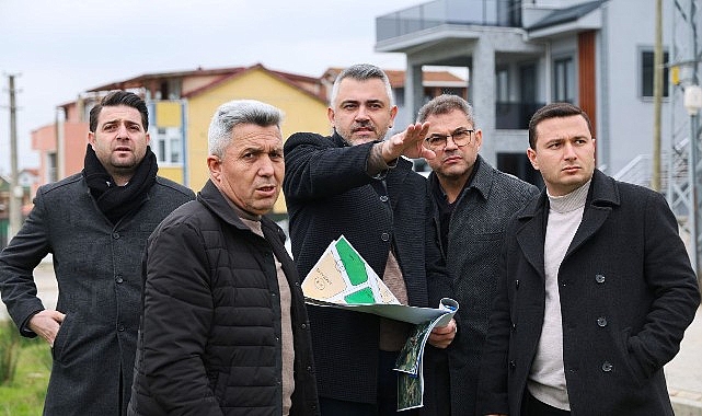 Başkan Ölmez Projeleri Sahada Denetledi görseli