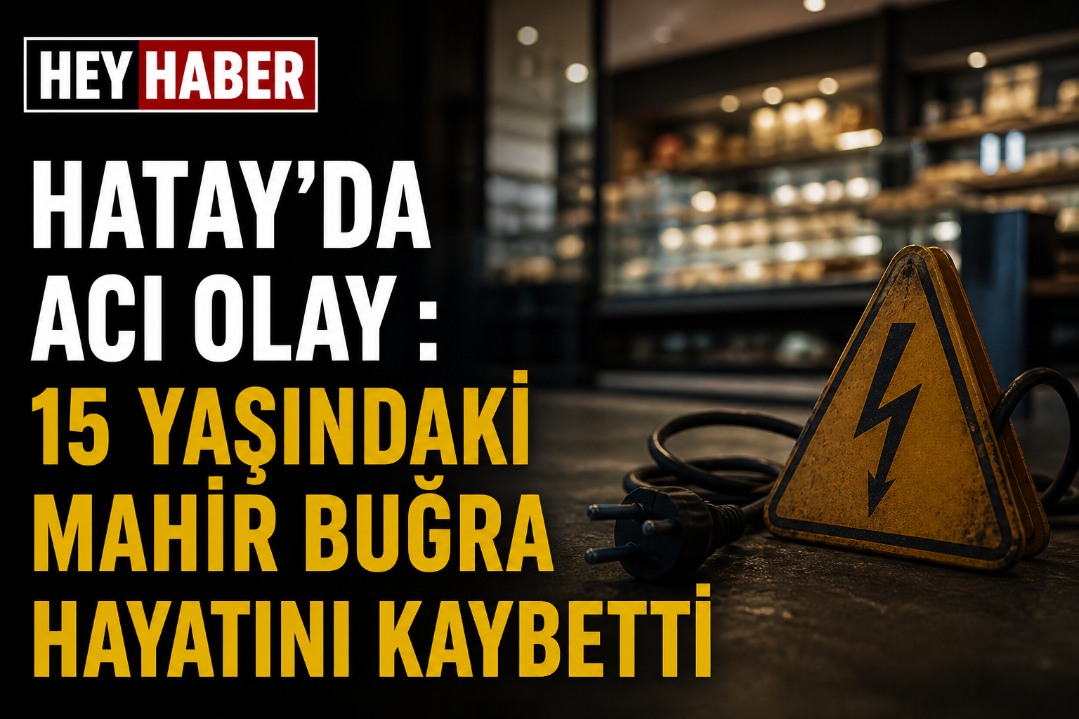 Hatay’da Acı Olay : 15 Yaşındaki Mahir Buğra Hayatını Kaybetti görseli