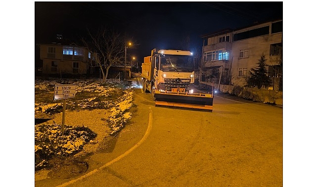 Büyükşehir ekipleri yeni yılda da nöbette görseli