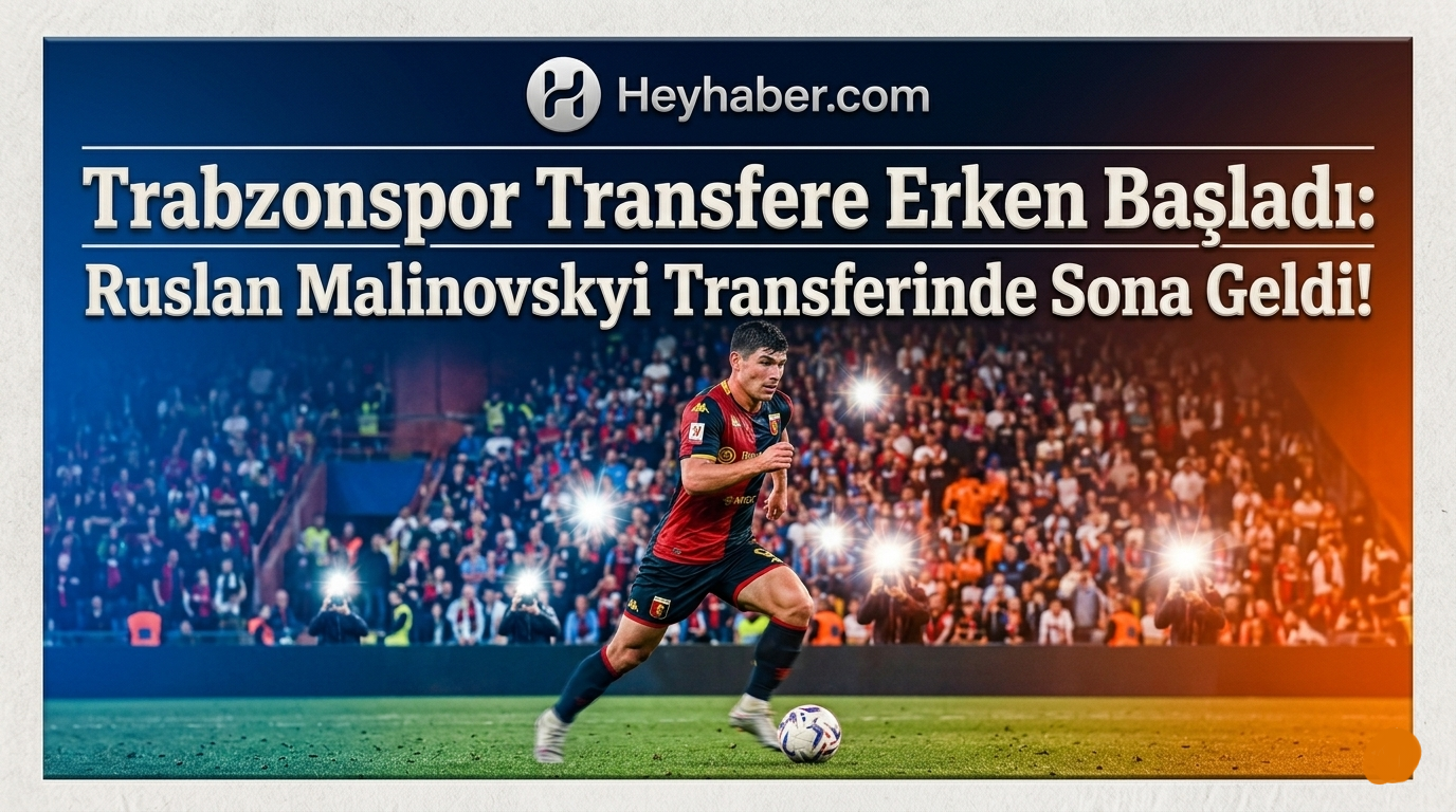 Trabzonspor Transferlere Erken Başladı: Ruslan Malinovskyi Transferinde Sona Geldi! görseli