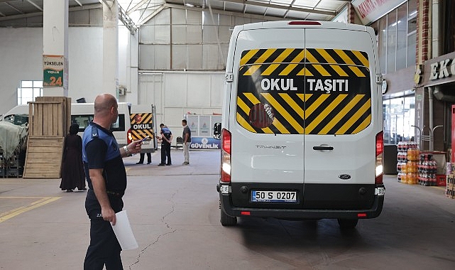 Okul Servislerine Yönelik Kapsamlı Denetim Yapıldı görseli