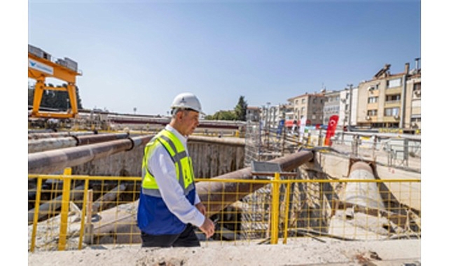 Buca Metrosu’nda istikamet Fuar İzmir görseli
