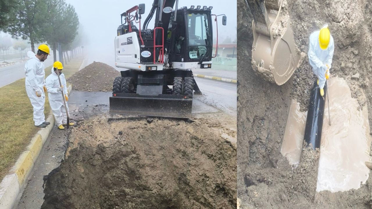 BASKİ, Ataullah Hamidi caddesi’ndeki su arızasını anında giderdi görseli
