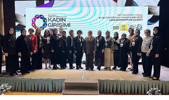 Konya Büyükşehir’den Kadın Gücüne Destek KOMEK’ten "Kadın Kooperatifleri Çalıştayı” görseli