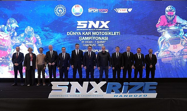 SNX Türkiye Dünya Kar Motosikleti Şampiyonası Rize Handüzü’nde görseli