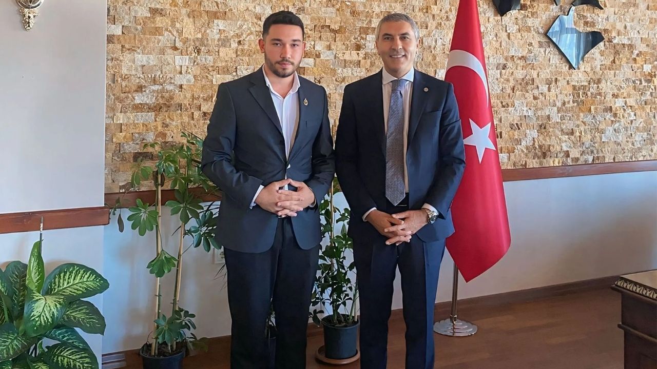 Beypazarı Alperen Ocakları Başkanı’ndan Kaymakam Coşkun’a ziyaret görseli