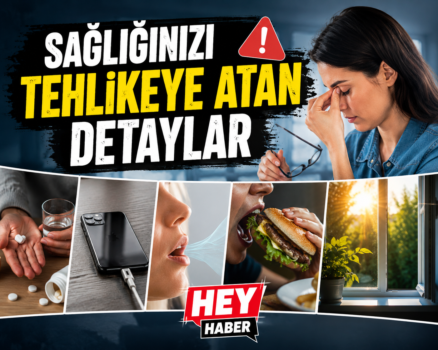 SAĞLIĞINIZI TEHLİKEYE ATAN DETAYLAR görseli