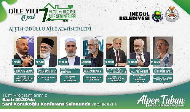 Aile Okulunda 7. Dönem Başlıyor görseli