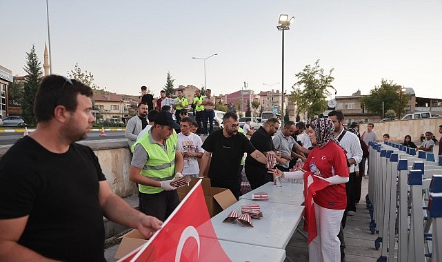 Nevşehir'de Dev Ekranda Milli Maç Heyecanı Yaşandı görseli