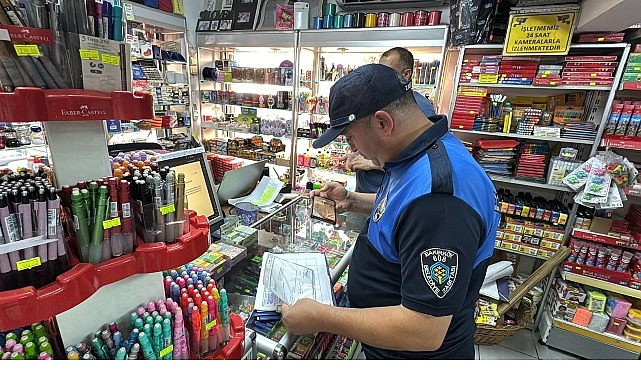 Bakırköy’de Okul ve Kırtasiyelere Sıkı Denetim görseli