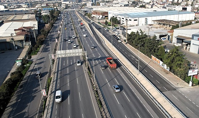 Gebze Beylikbağı'na yeni katılım şeridi hizmete alındı görseli