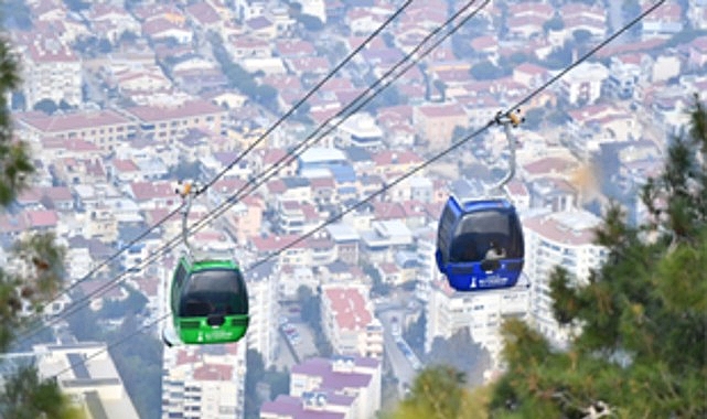 Balçova Teleferik Tesisleri’nde bakım zamanı görseli