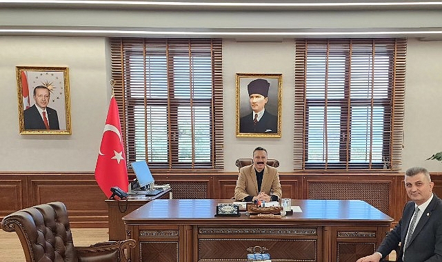 Başkan Sezer’den Kaymakam Gültekin’e Hayırlı Olsun Ziyareti görseli