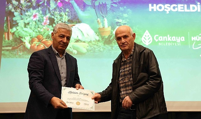 Yeşilin Kalbi Çankaya’da 300 Bahçıvan Sertifika Aldı görseli