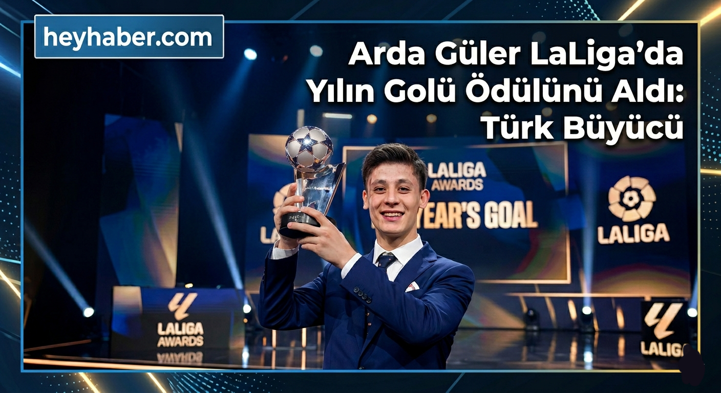 Arda Güler LaLiga'da Yılın Golü Ödülünü Aldı: Türk Büyücü görseli