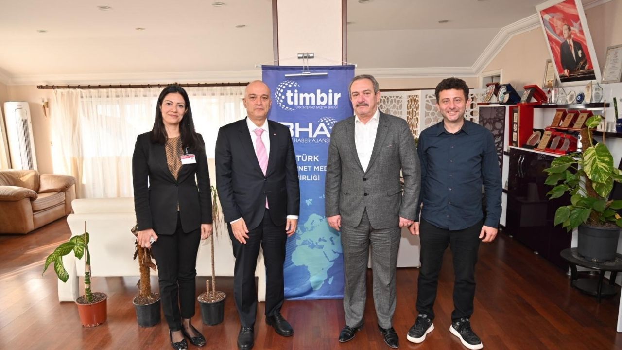 İSDEMİR Genel Müdürü Ayhan Akın'dan TİMBİR’e ziyaret görseli