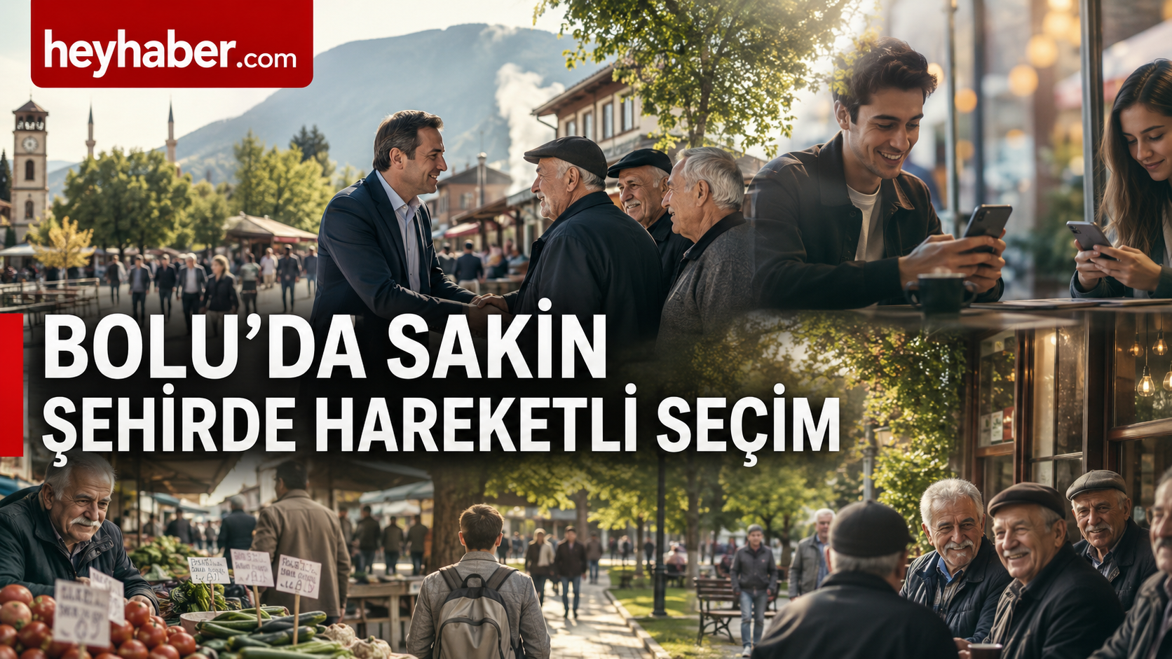 Bolu’da Sakin Şehirde Hareketli Seçim görseli