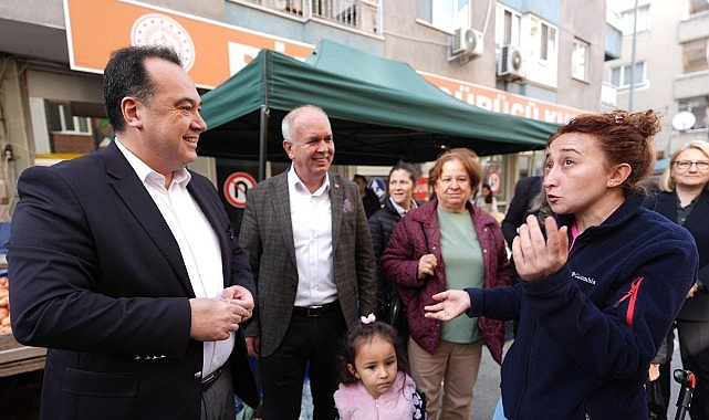Başkan Dutlulu Karaköy Pazarı’nda Esnafı Dinledi görseli