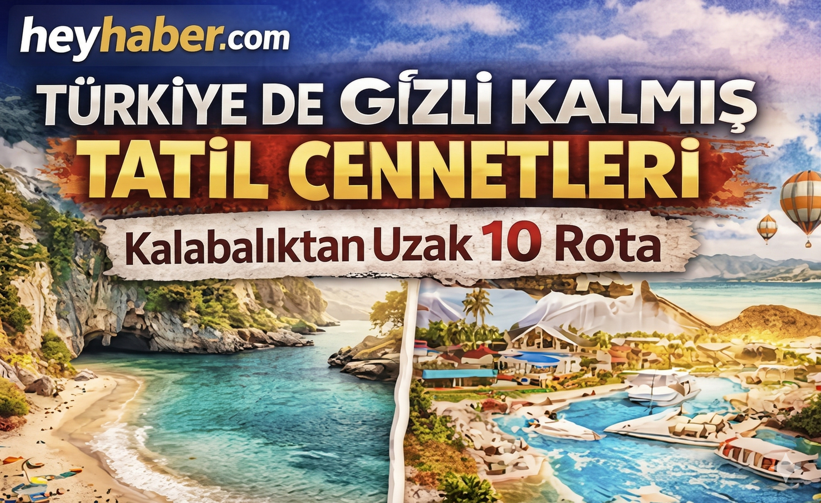 Türkiye’de Gizli Kalmış Tatil Cennetleri: Kalabalıktan Uzak 10 Rota görseli