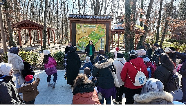 Çocuklar, Dünya Kuş Günü’nde doğayı keşfetti görseli