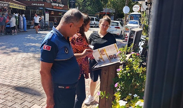 Zabıtandan restoranlarda denetim görseli
