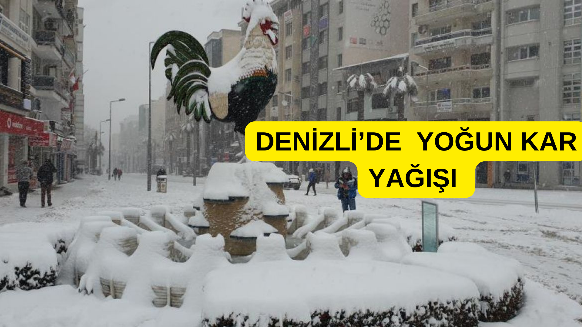 Denizli Kar Yağışı! Okullar Tatil Mi? görseli