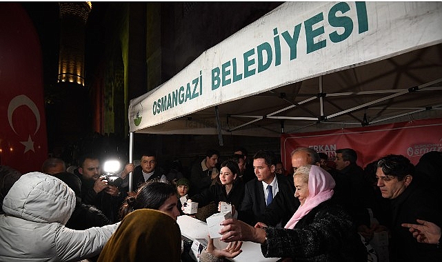 Başkan Erkan Aydın’dan Kandil Simidi İkramı görseli