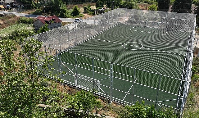 Büyükşehir'den Kocaeli'ye 11 yeni futbol sahası görseli