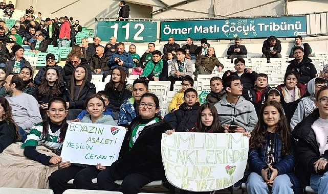 Osmangazili Çocuklardan Bursaspor’a Tam Destek görseli