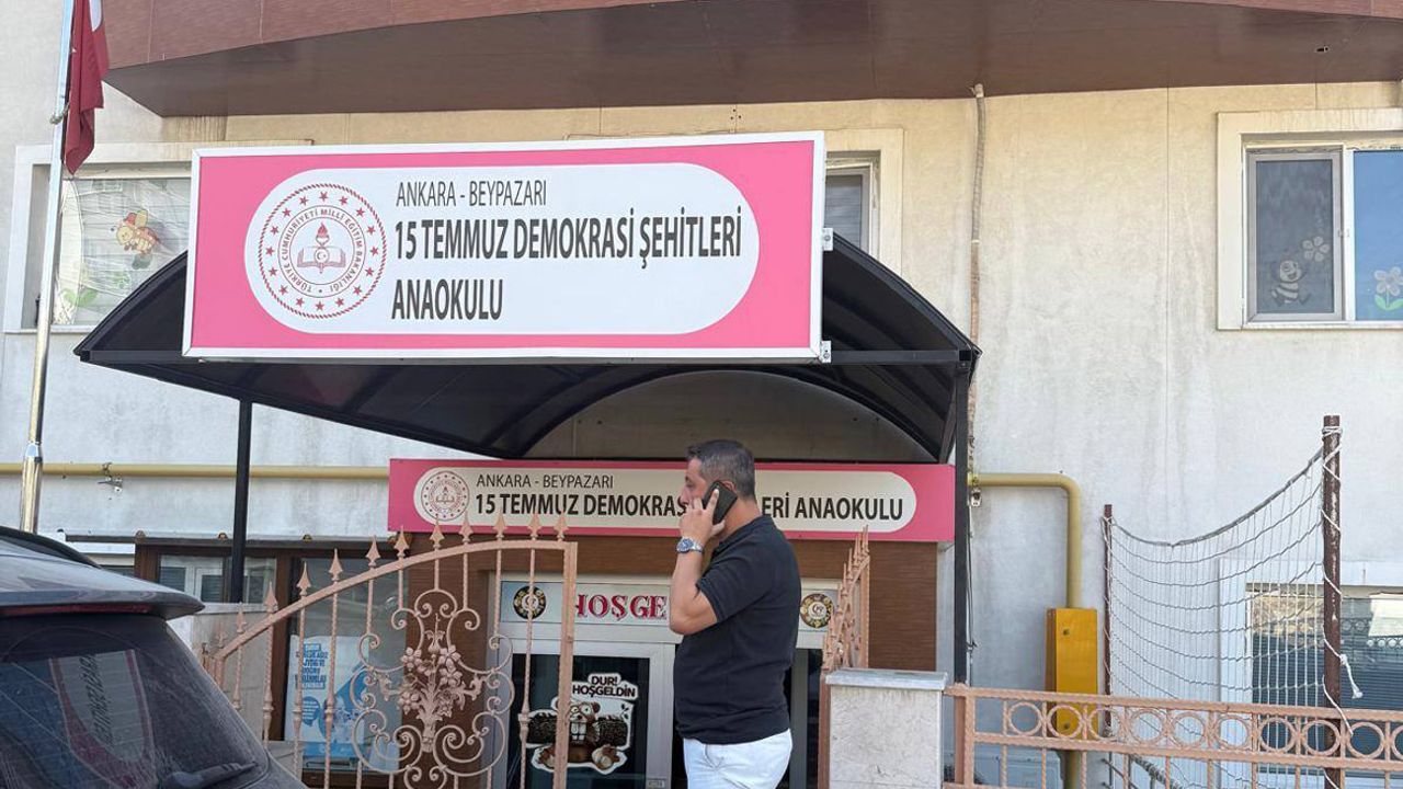 Beypazarı’nda okullarda tadilat çalışmaları sürüyor görseli